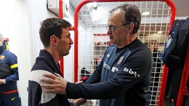 半岛体育下载-第一次在录像里见到梅西 贝尔萨以为错按快进键！